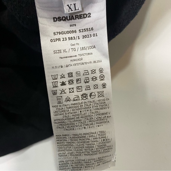 DSQUARED2 Icon Sunset Hoodie - Picture 13 of 15